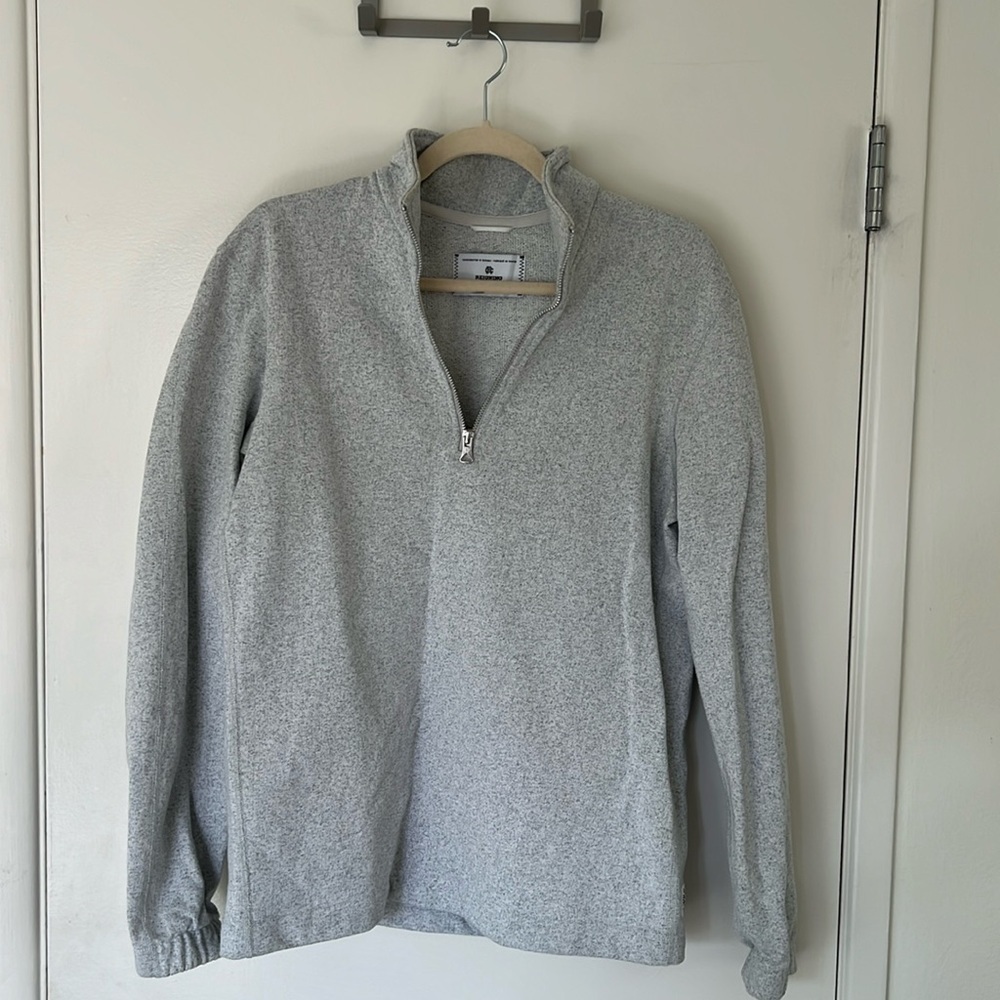 Reigning Champ Light Gray Pullover Size S